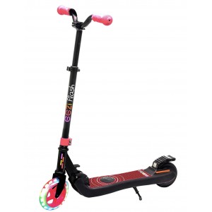 Trottinette électrique pliable EEZIFlash pour enfant 3-8 ans - 120W, 10 Km/h, capacité de charge 50 Kg - Coloris Rose