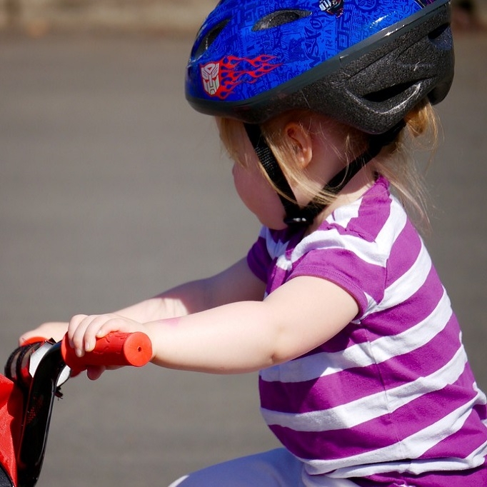 Casque Vélo Enfant Set de Protection Roller pour Enfants Filles